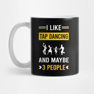 3 People Tap Dance Dancing Mug